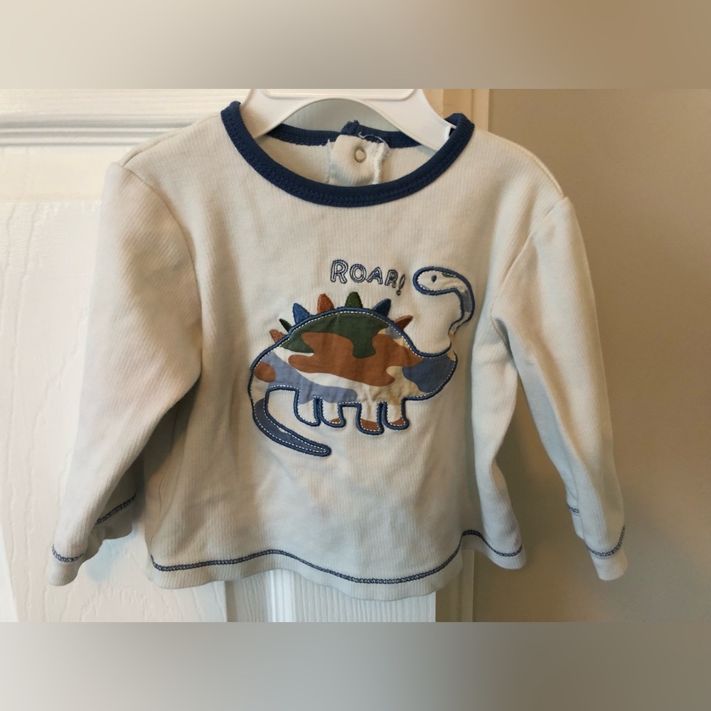 Little Me Roar Long Sleeve Shirt